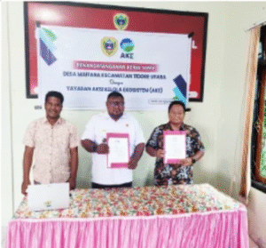 Yayasan AKE dan Pemerintah Desa Maitara Resmi Jalin Kerja Sama